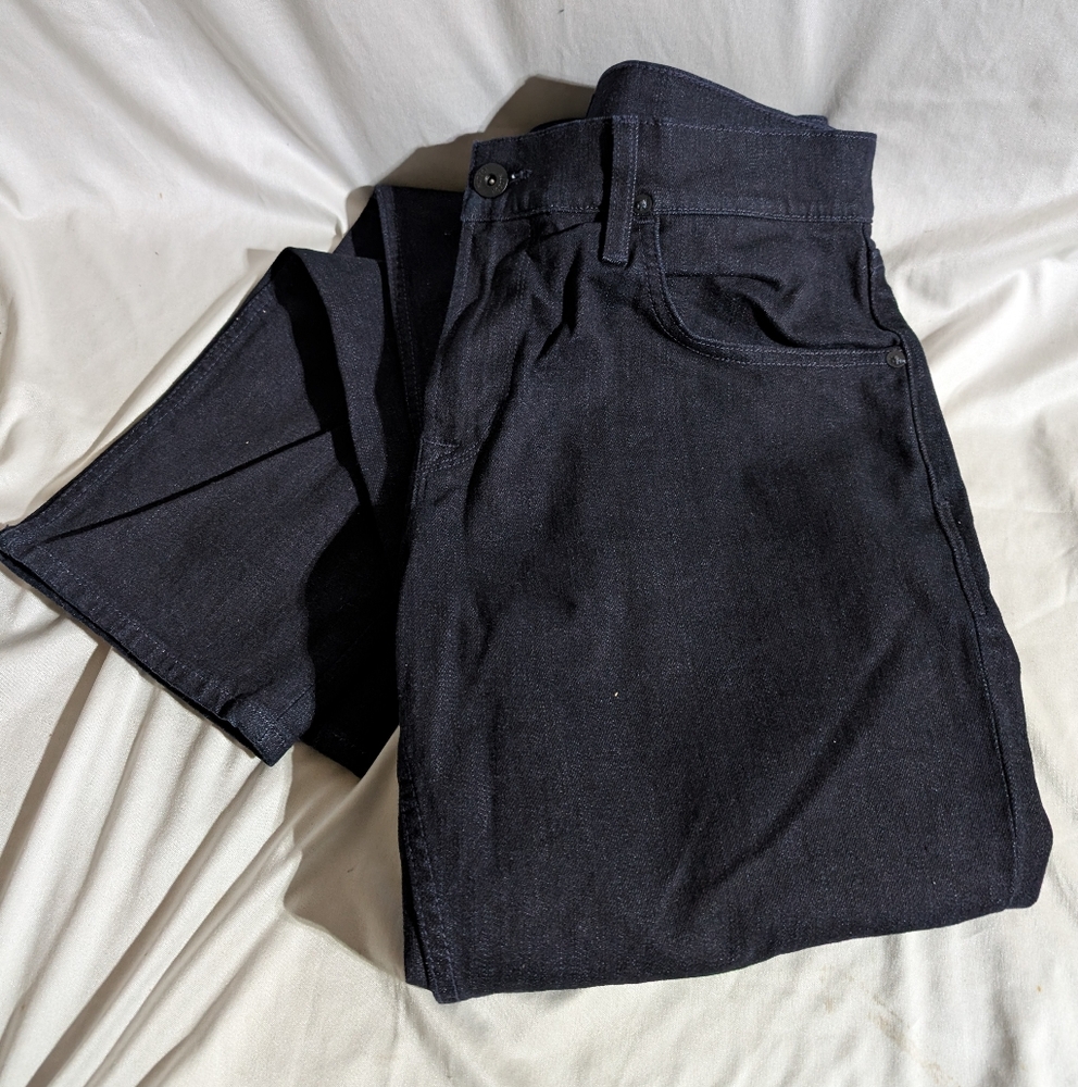 NWT Hudson Men's Blake Slim Straight Jeans Size 34 Mid Rise Olympic Blue Broy
